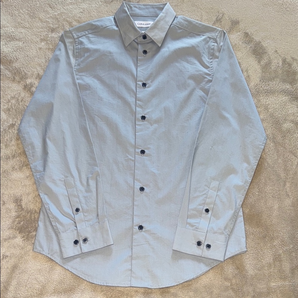 Calvin Klein Big Boys Dress Shirt